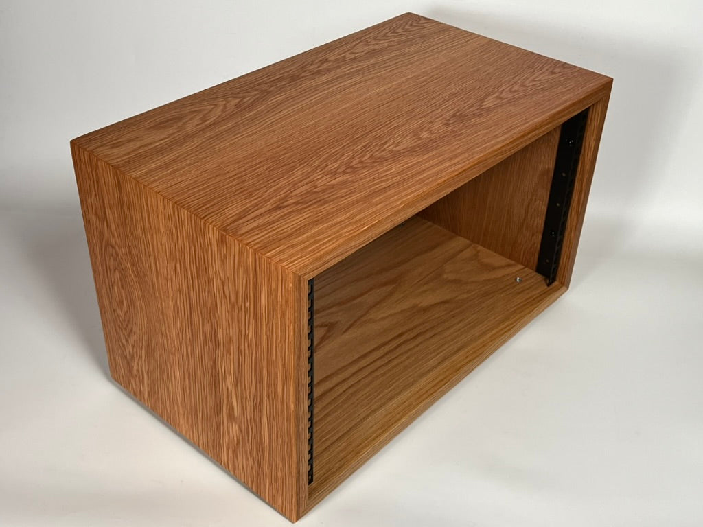 Studio Rack - Solid White Oak for 19" Rack-mount Equipment