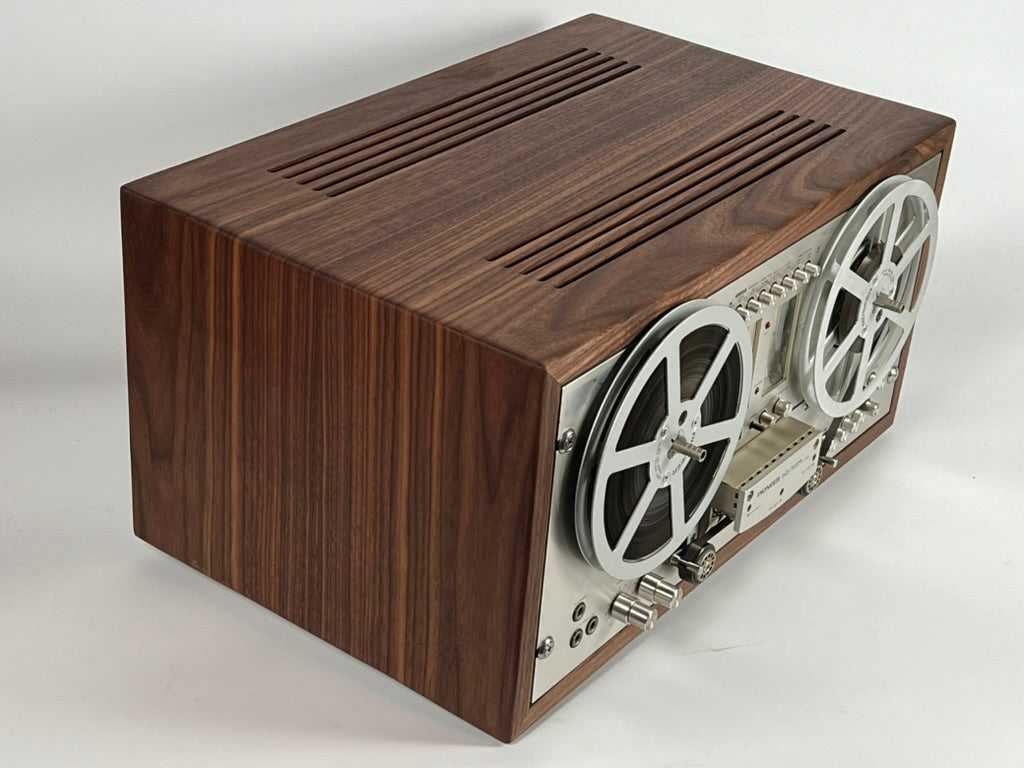 Pioneer RT-707 Reel-to-reel Tape Deck Case (wood slot venting)