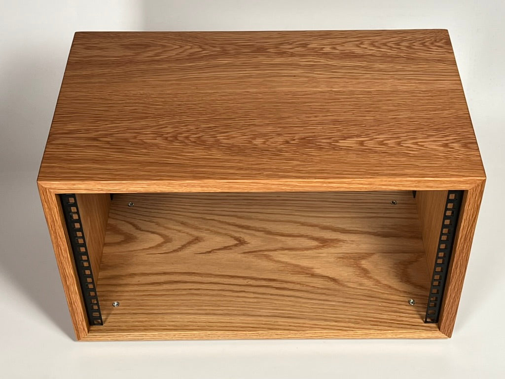 Studio Rack - Solid White Oak for 19" Rack-mount Equipment