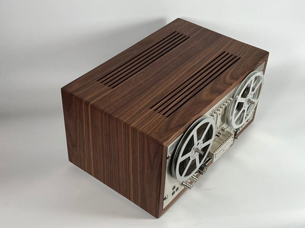 Pioneer RT-707 Reel-to-reel Tape Deck Case (wood slot venting)