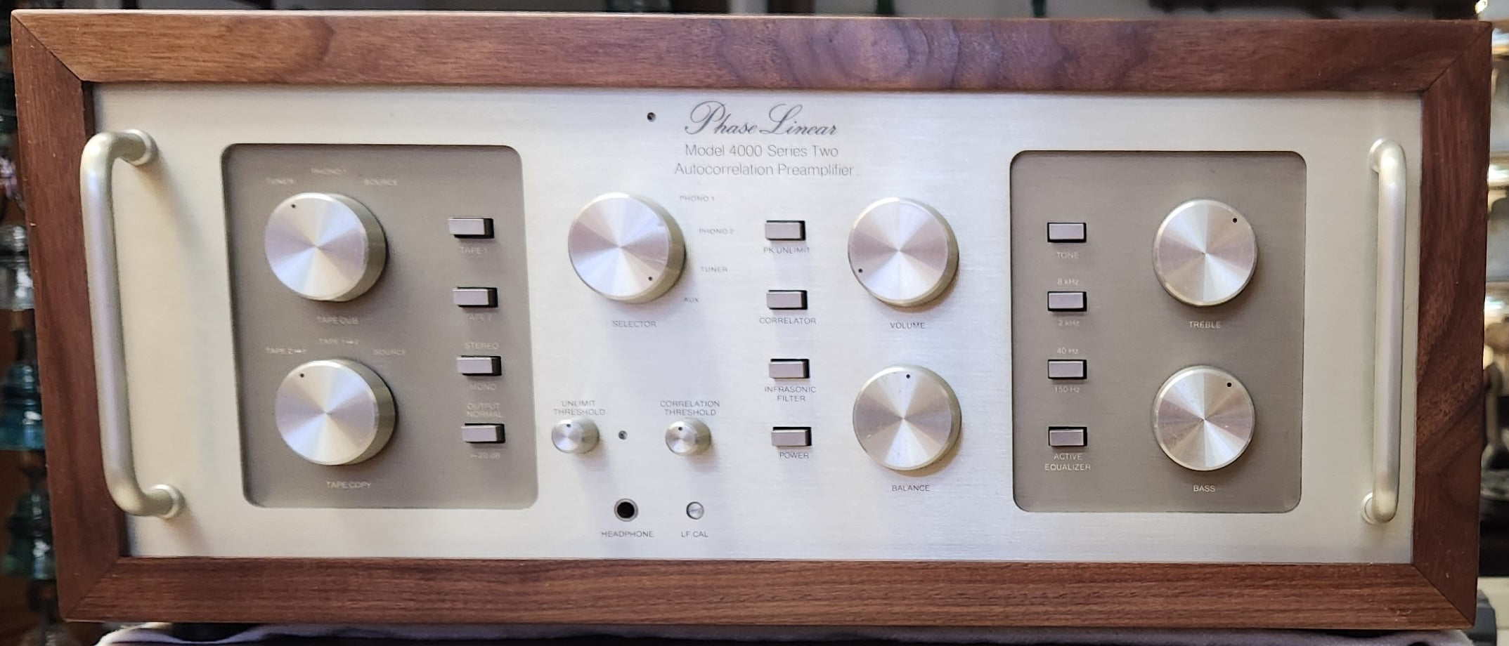 Phase Linear Model 4000 Series 2 Pre-amplifier Case