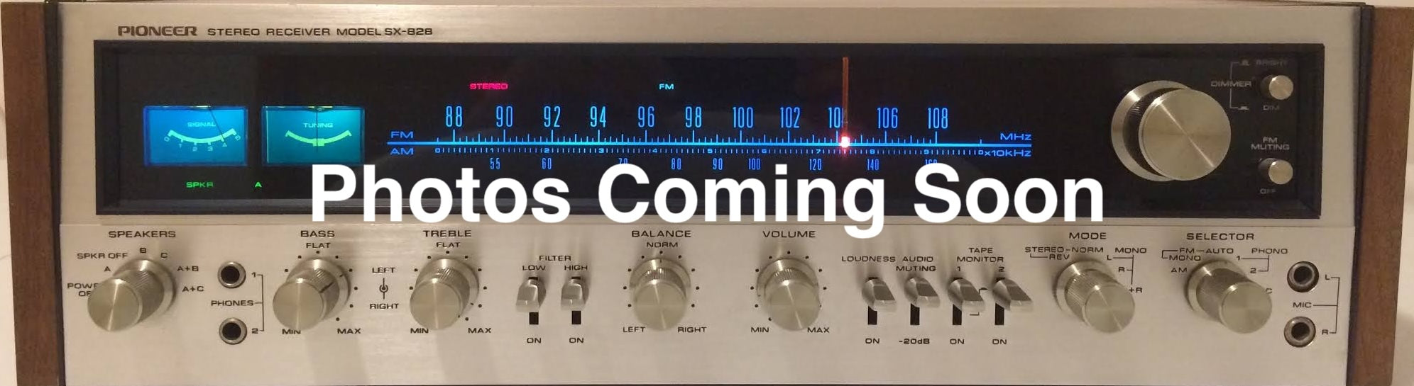 Pioneer SX-828 Receiver