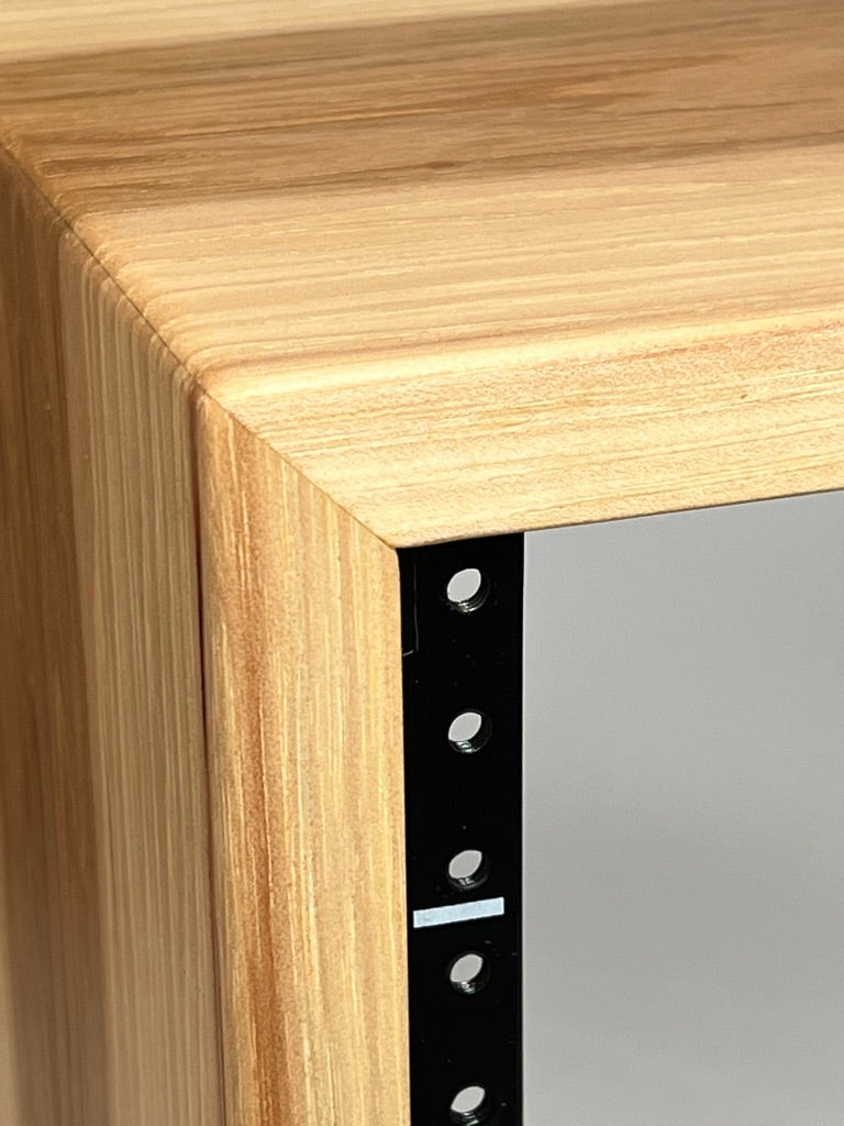Studio Rack - Solid Hickory for 19" Rack-mount Equipment