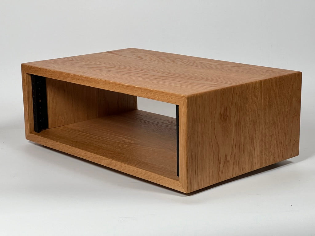 Studio Rack - Solid White Oak for 19" Rack-mount Equipment
