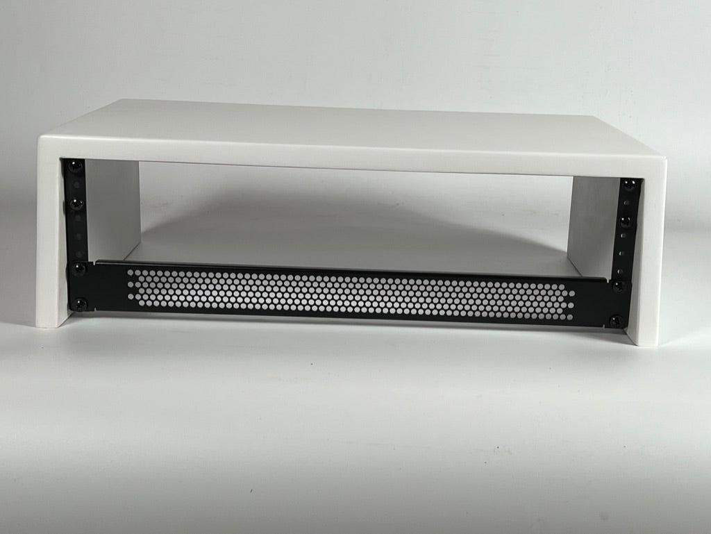 Desktop Studio Rack - Maple, Painted White