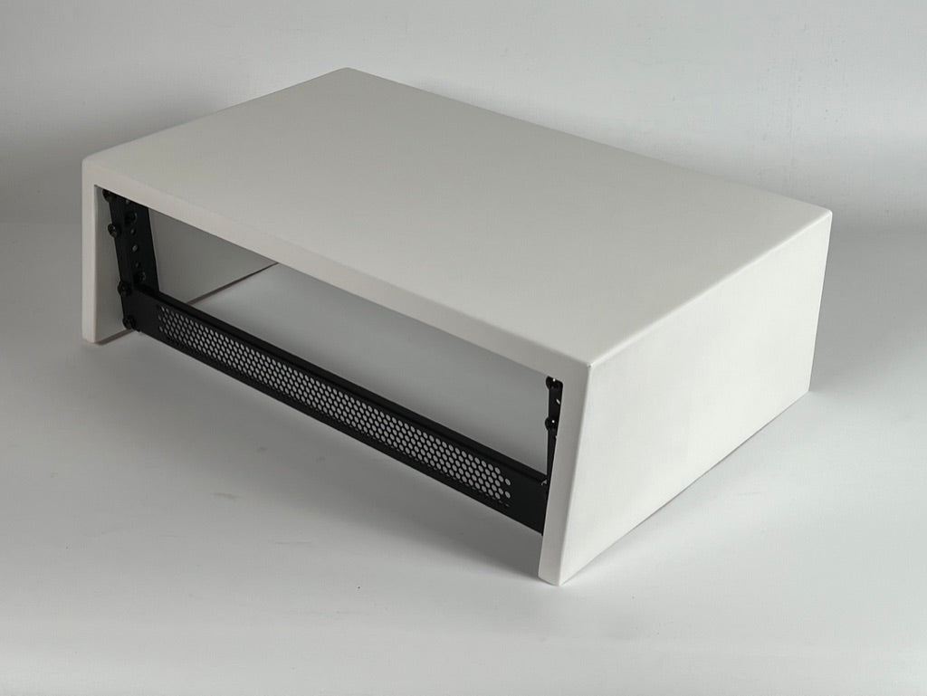 Desktop Studio Rack - Maple, Painted White