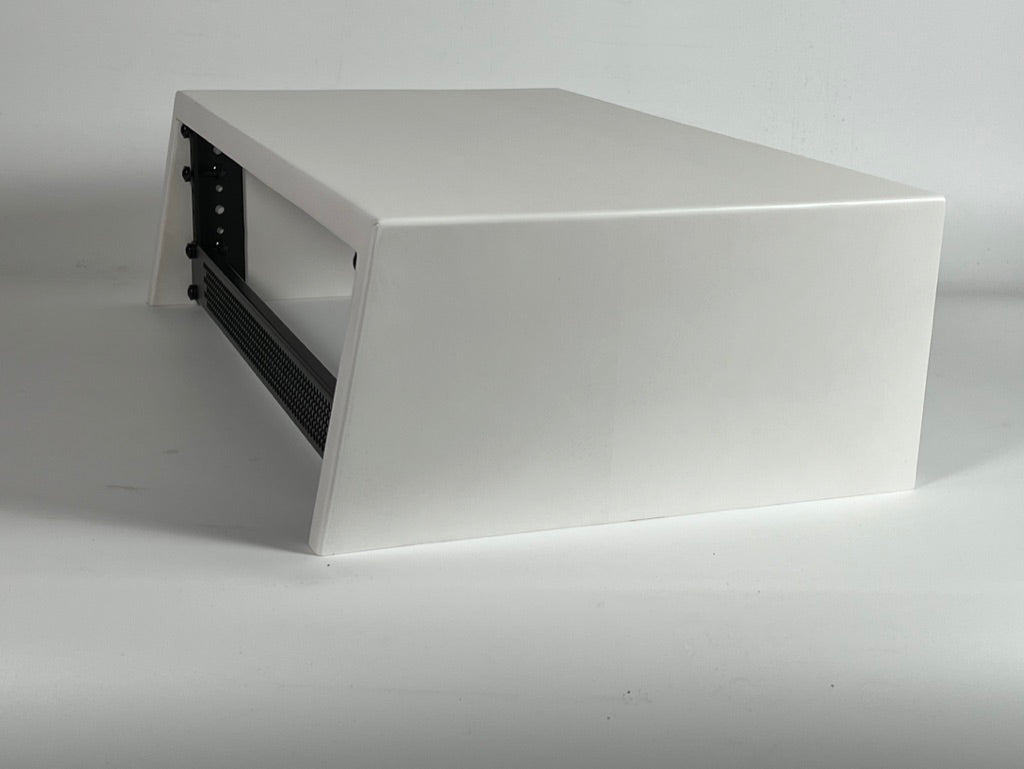 Desktop Studio Rack - Maple, Painted White