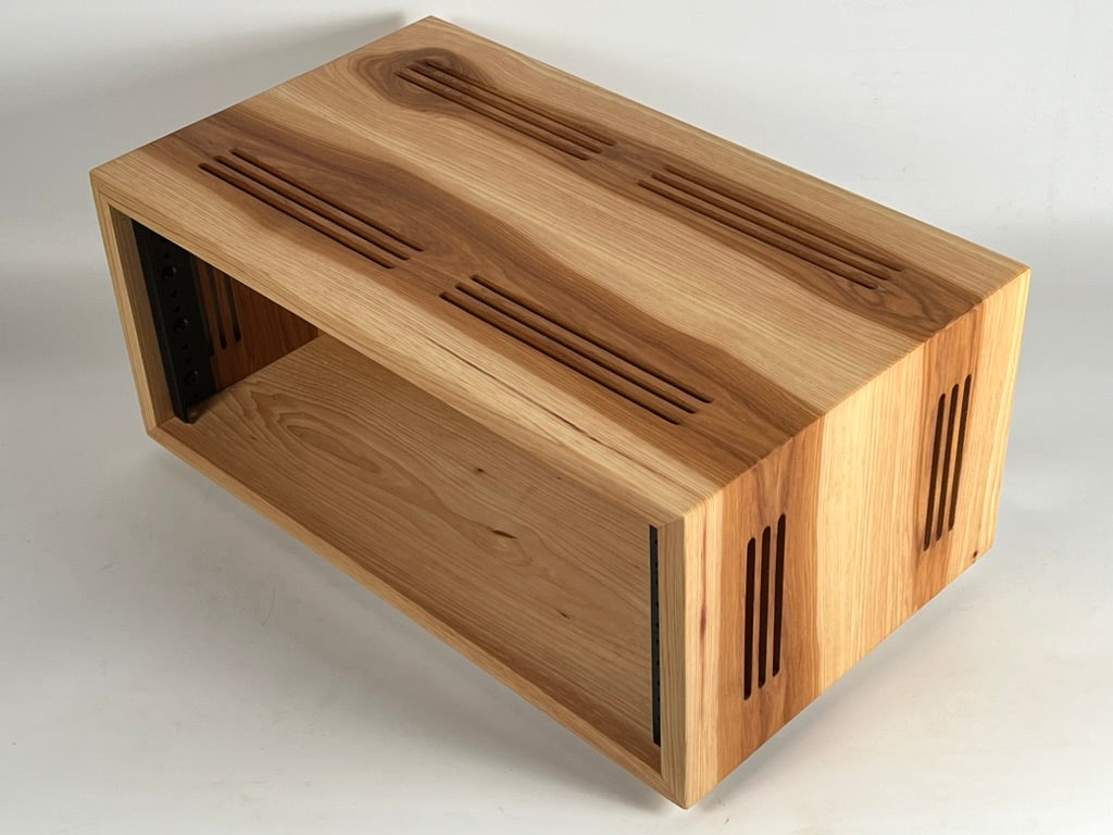 Studio Rack - Solid Hickory for 19" Rack-mount Equipment