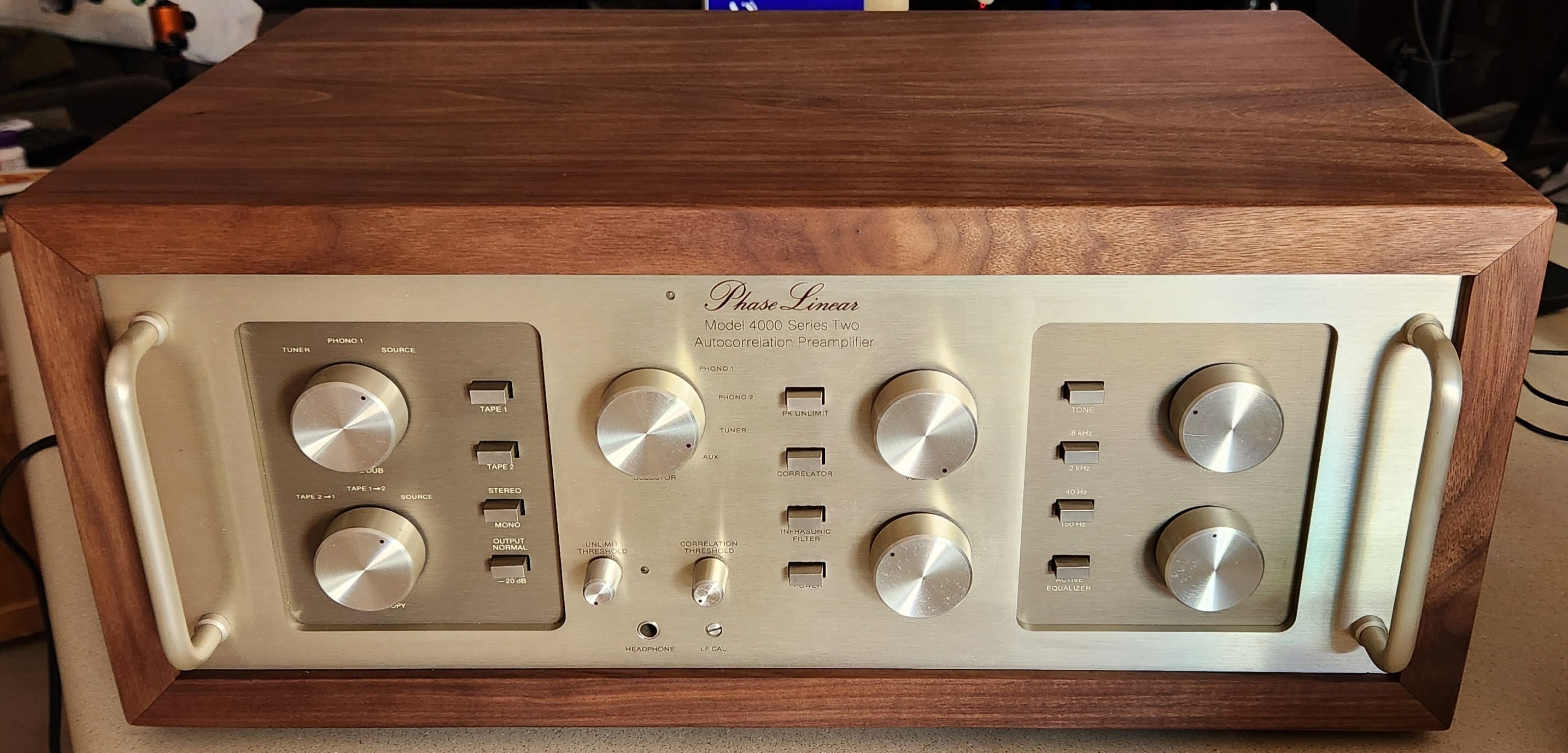 Phase Linear Model 4000 Series 2 Pre-amplifier Case