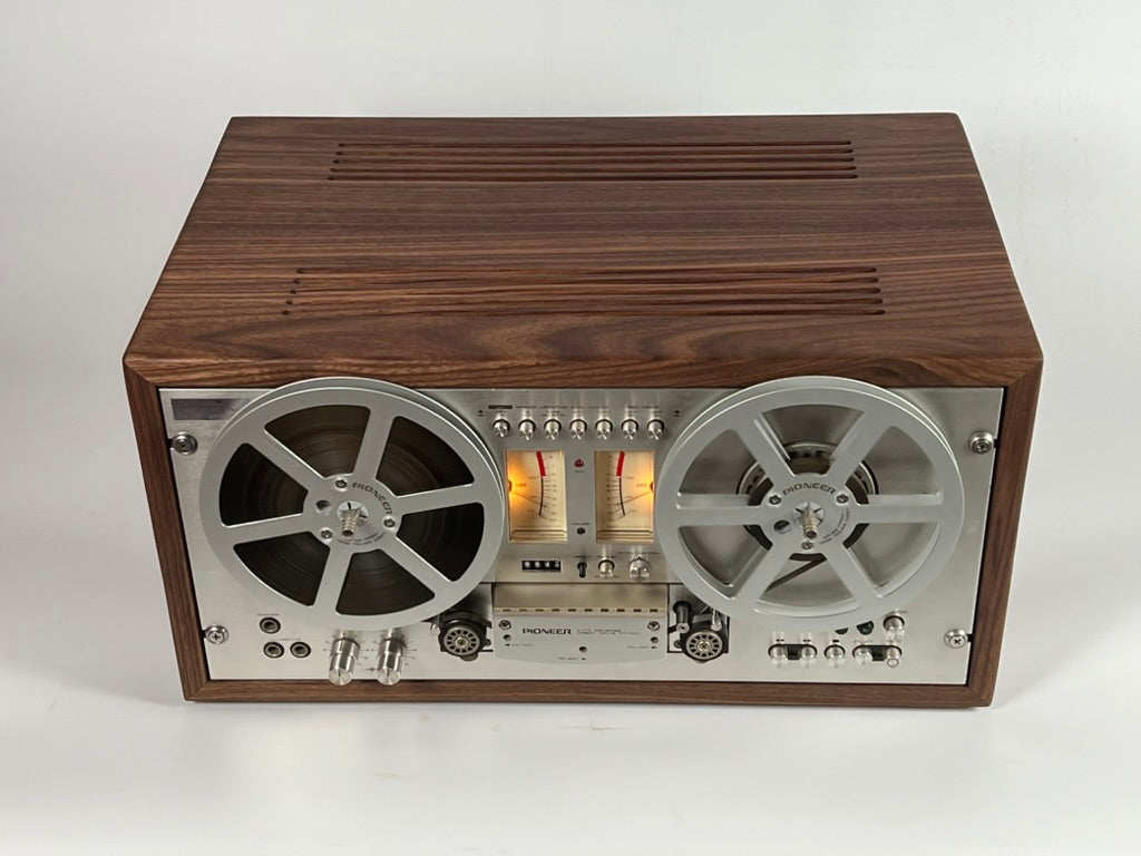 Pioneer RT-707 Reel-to-reel Tape Deck Case (wood slot venting)