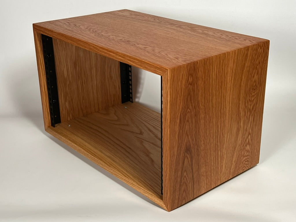 Studio Rack - Solid White Oak for 19" Rack-mount Equipment