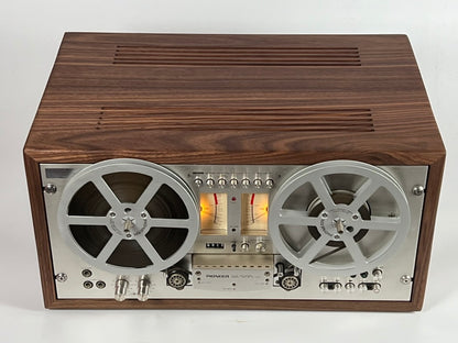 Pioneer RT-707 Reel-to-reel Tape Deck Case (wood slot venting)