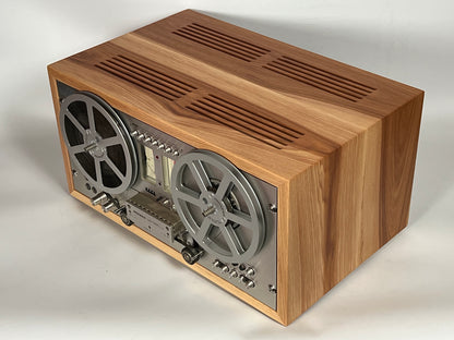 Pioneer RT-707 Reel-to-reel Tape Deck Case (wood slot venting)