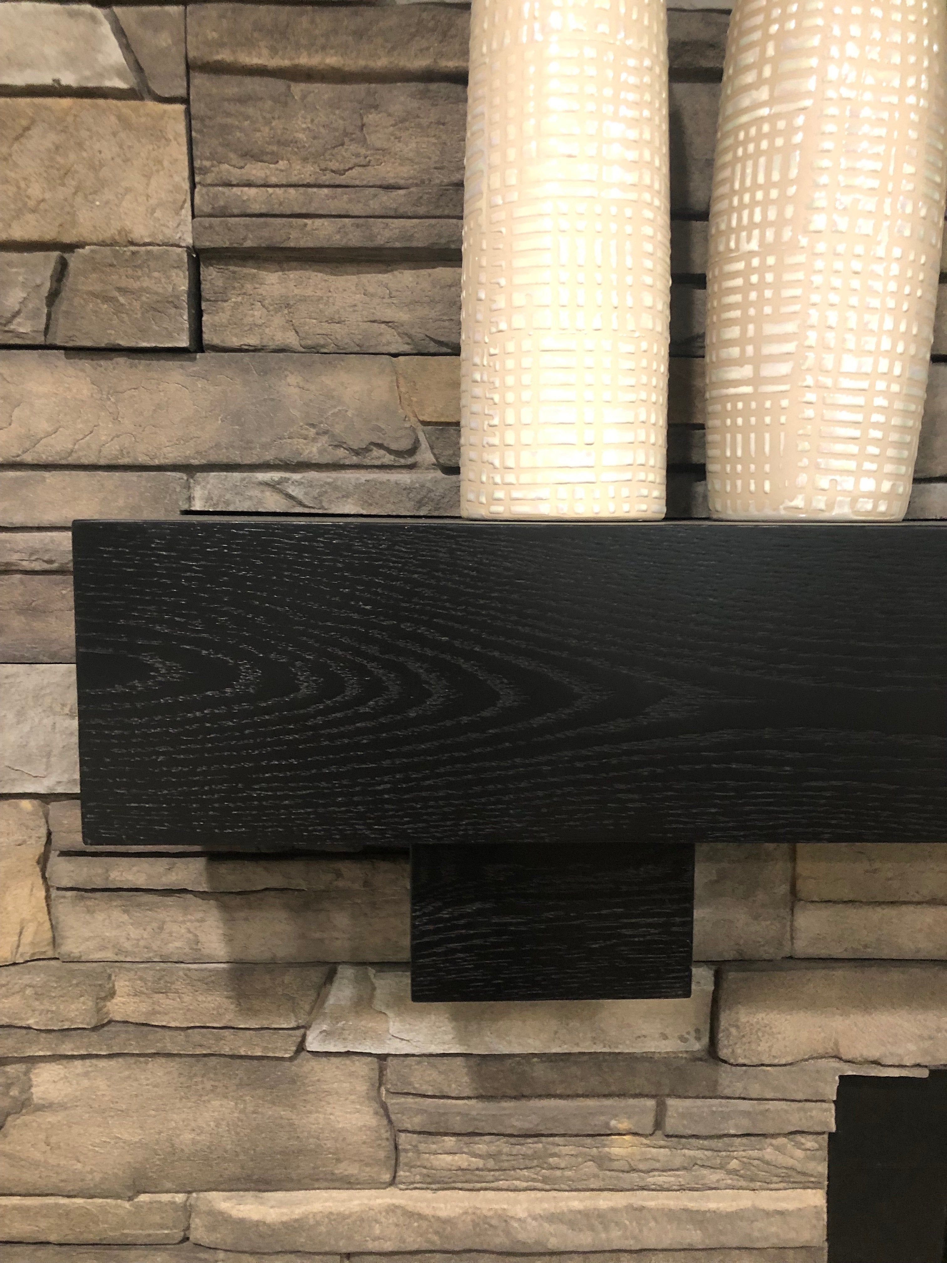Oak Mantel (black)
