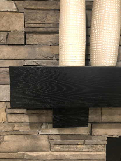 Oak Mantel (black)