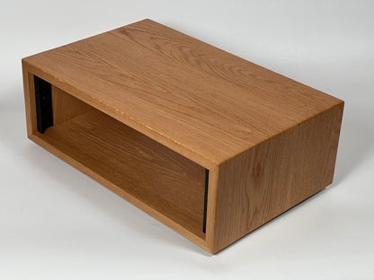 Custom Studio Rack - Solid White Oak - 3U x 13"