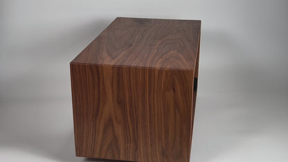 Studio Rack - Solid Walnut for 19" Rack-mount Equipment