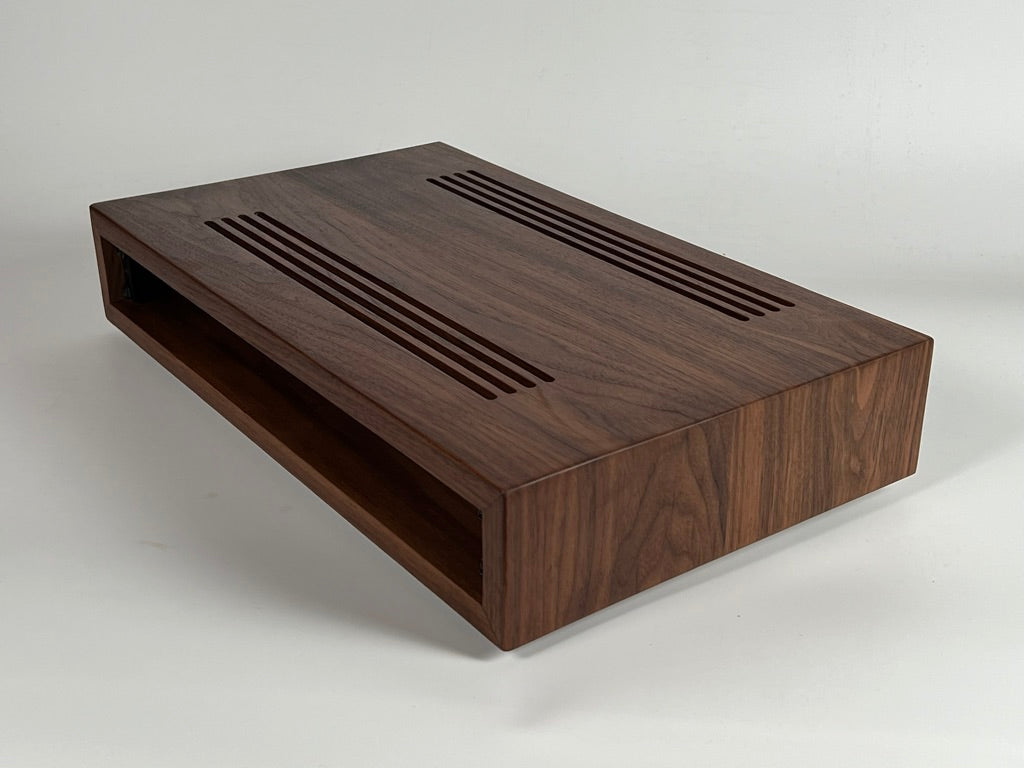 Studio Rack - Solid Walnut for 19" Rack-mount Equipment