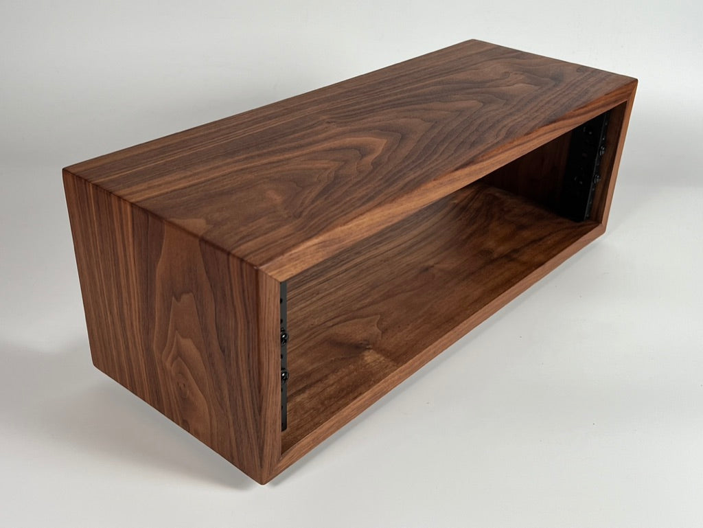 Studio Rack - Solid Walnut for 19" Rack-mount Equipment