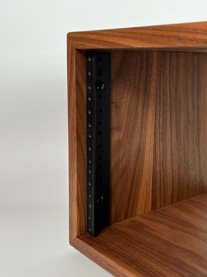 Studio Rack - Solid Walnut for 19" Rack-mount Equipment