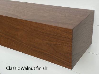 Walnut Mantel